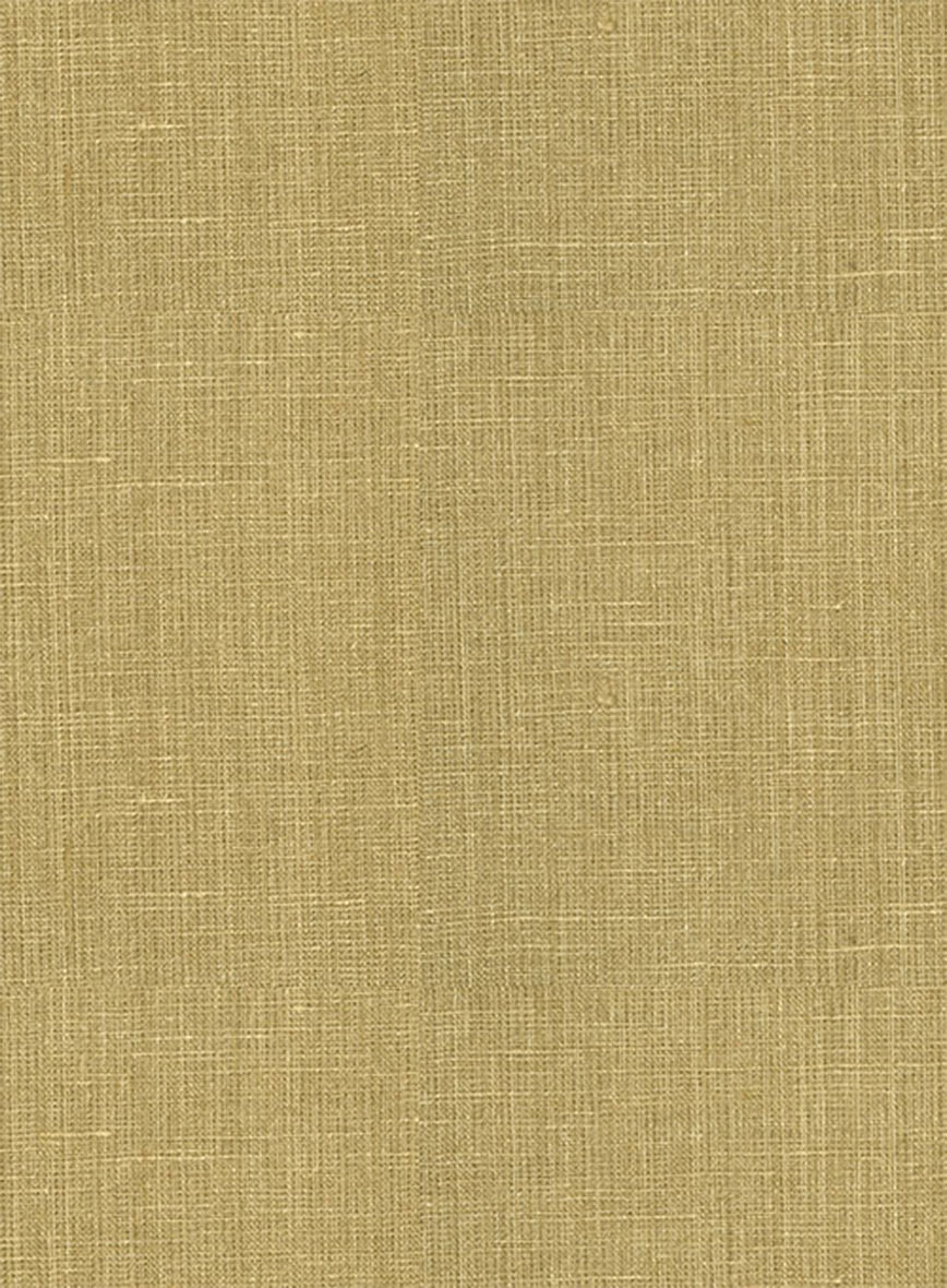 British Khaki Linen Highland Trousers - Image 7