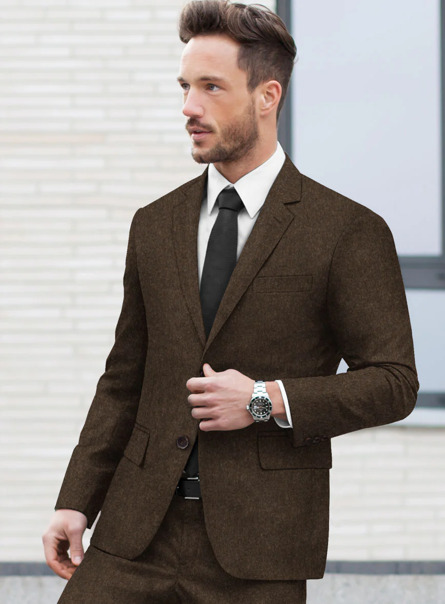 Brown Cashmere Jacket - Image 2