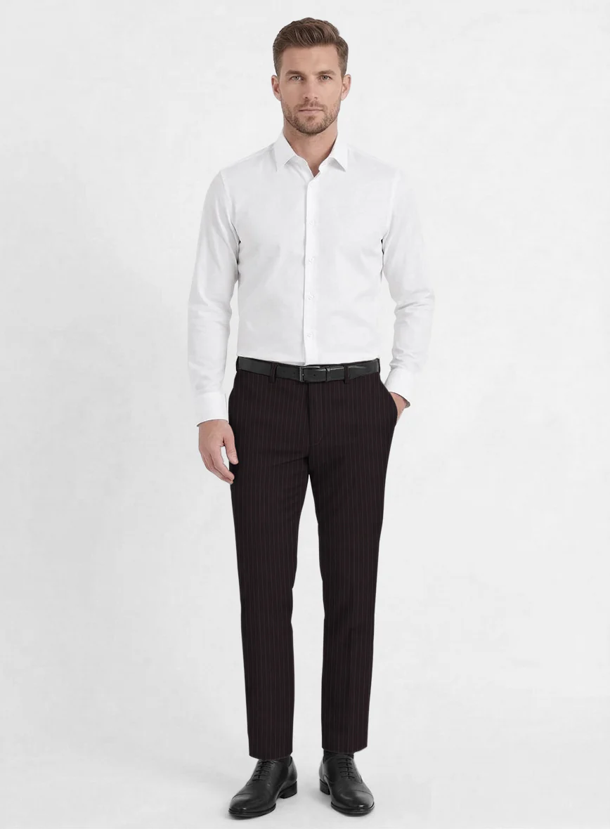 Brown Pinstripe Suit - Image 6