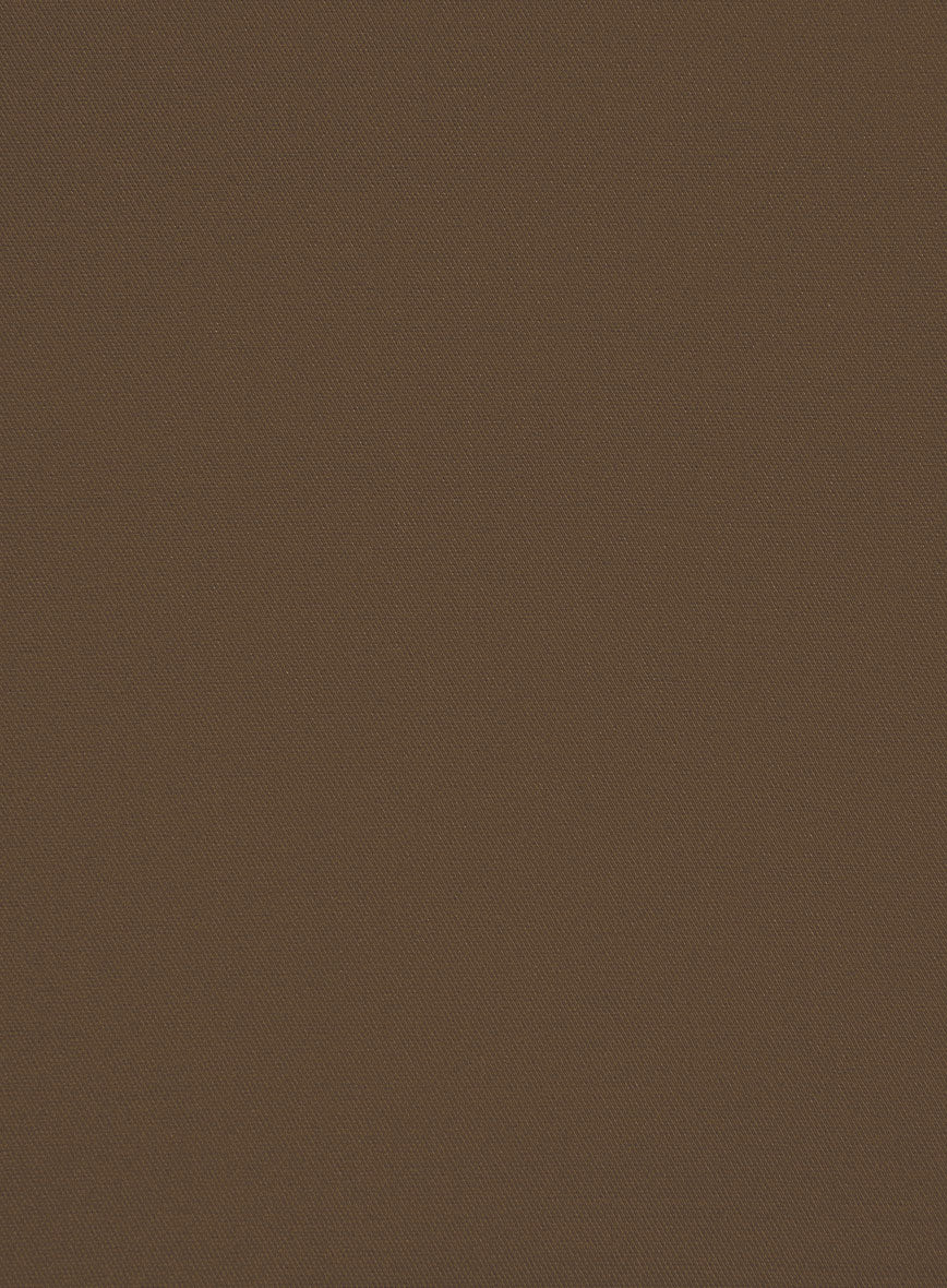 Brown Stretch Chino Suit - Image 6