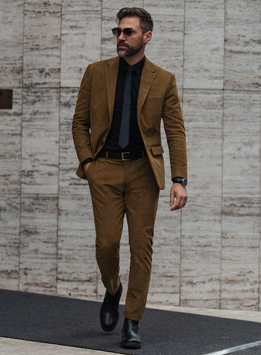 Brown Corduroy Suit