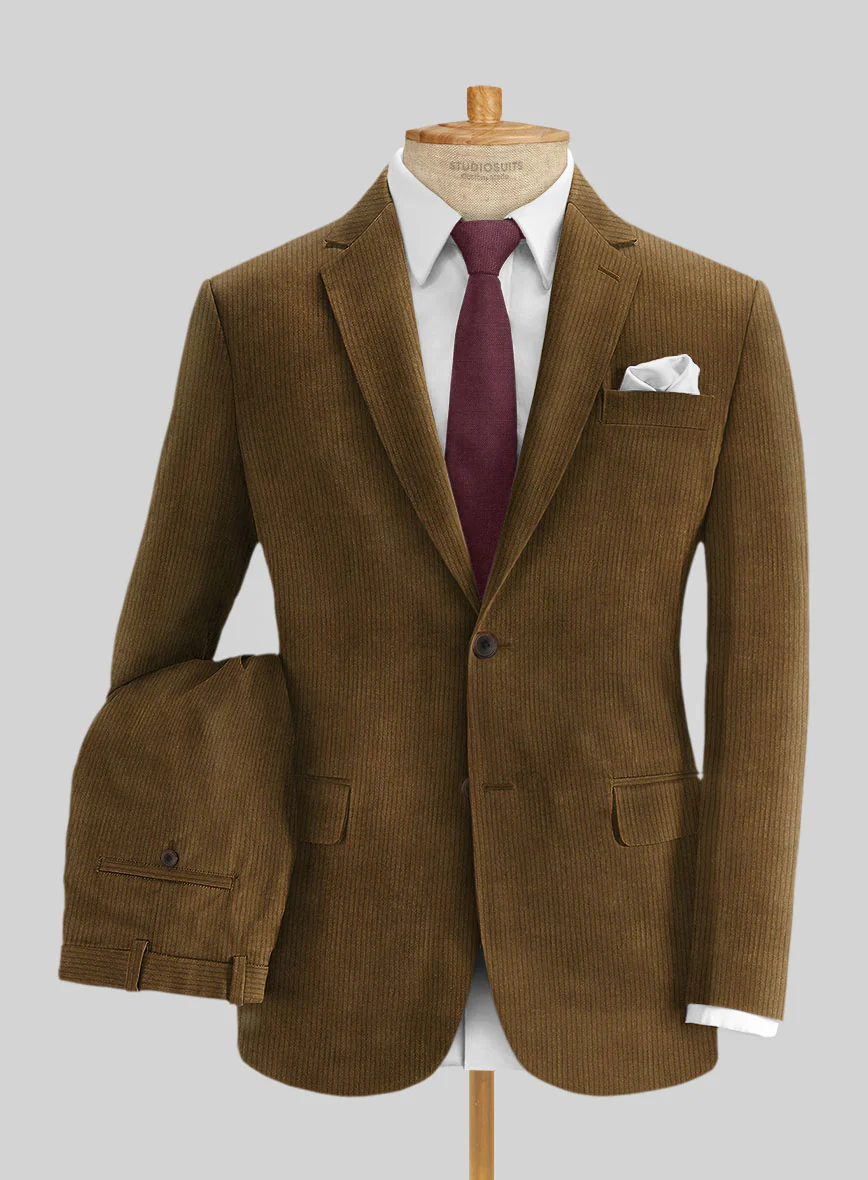 Brown Corduroy Suit - Image 2