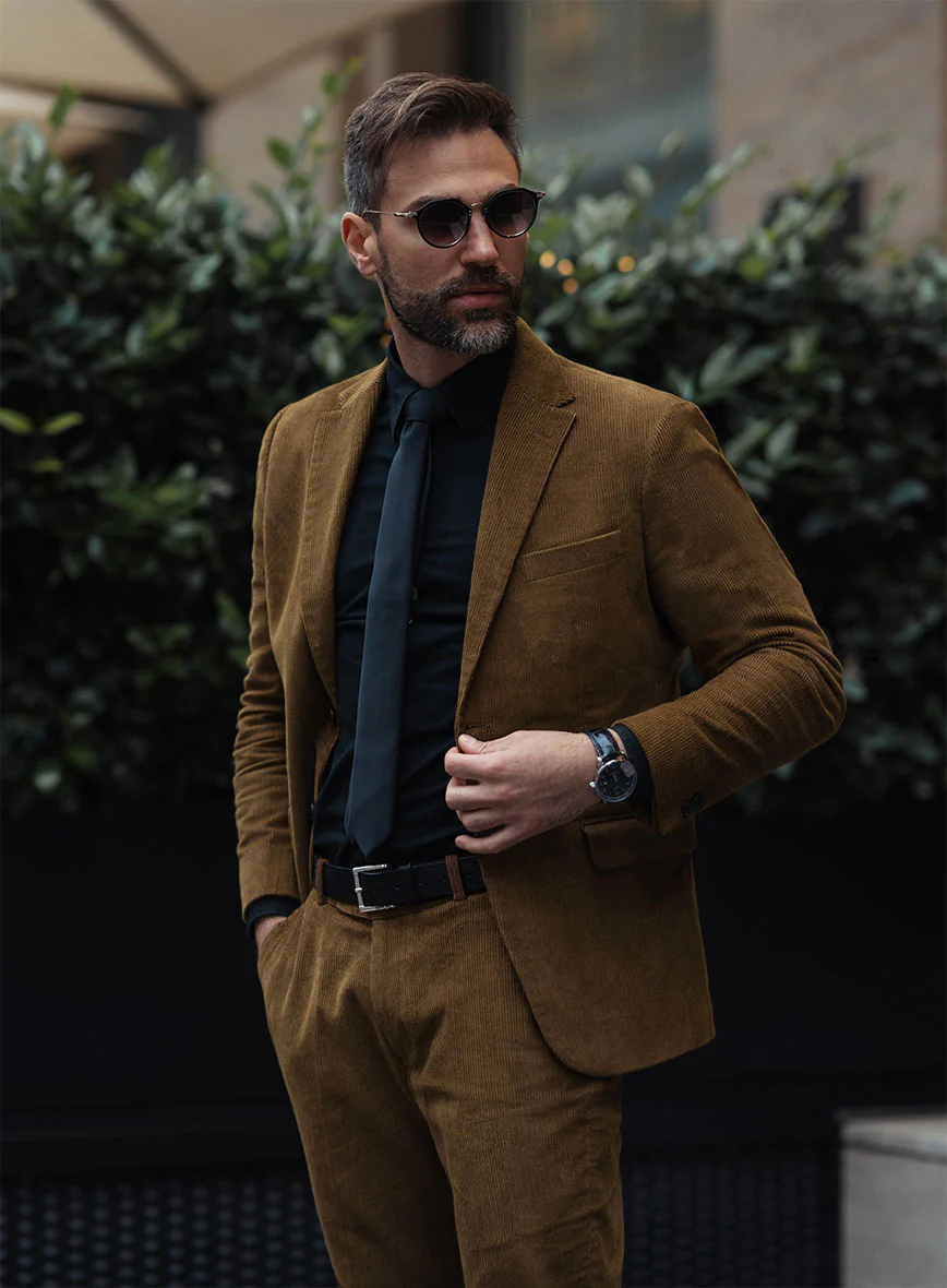 Brown Corduroy Suit - Image 4