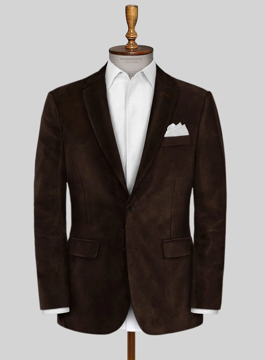 Brown Velvet Suit - Image 3