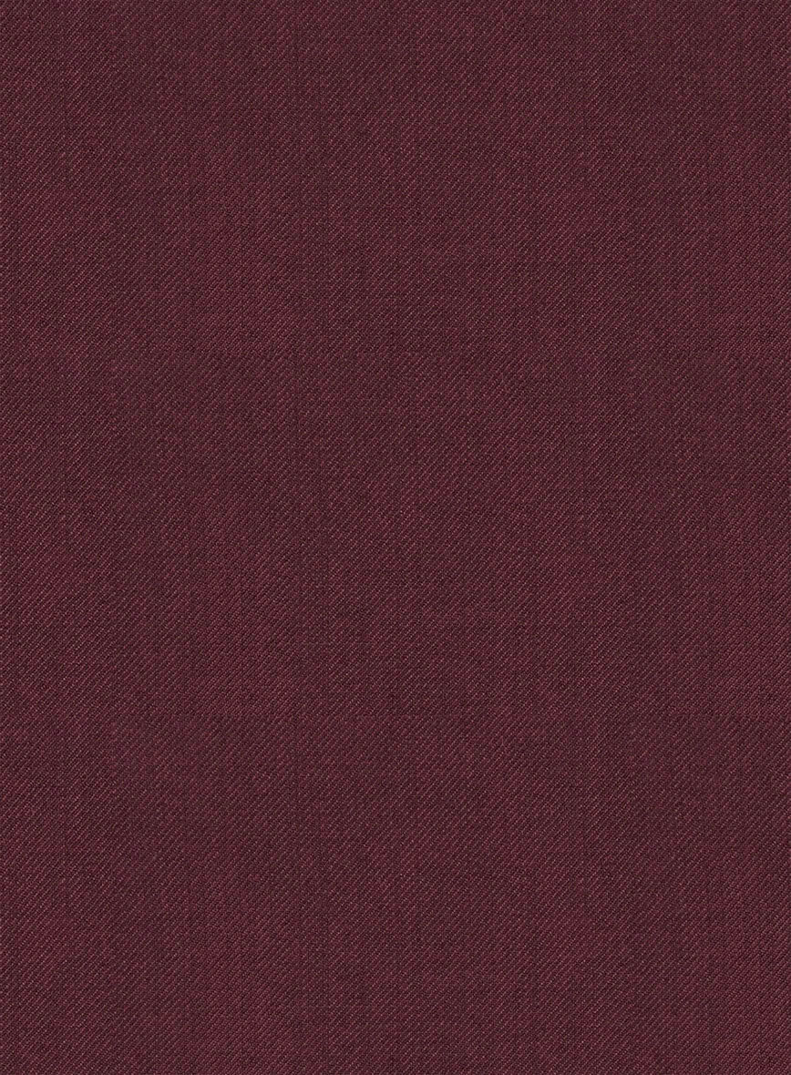 Burgundy Tuxedo Suit - Image 5