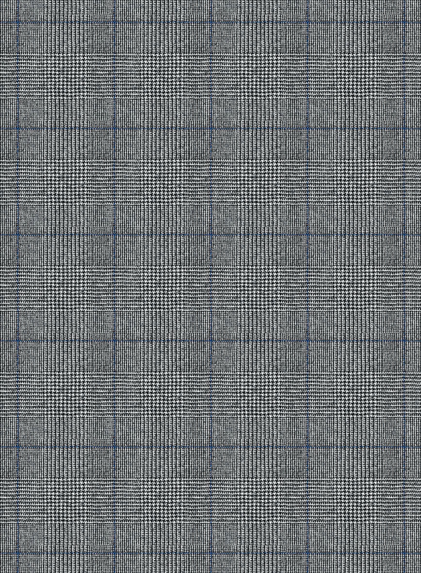 Caccioppoli Alnar Glen Gray Wool Jacket - Image 3