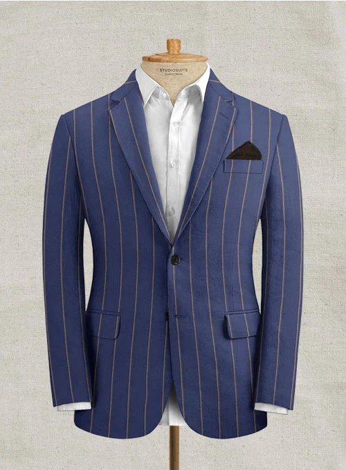 Caccioppoli Bianca Linen Suit - Image 3
