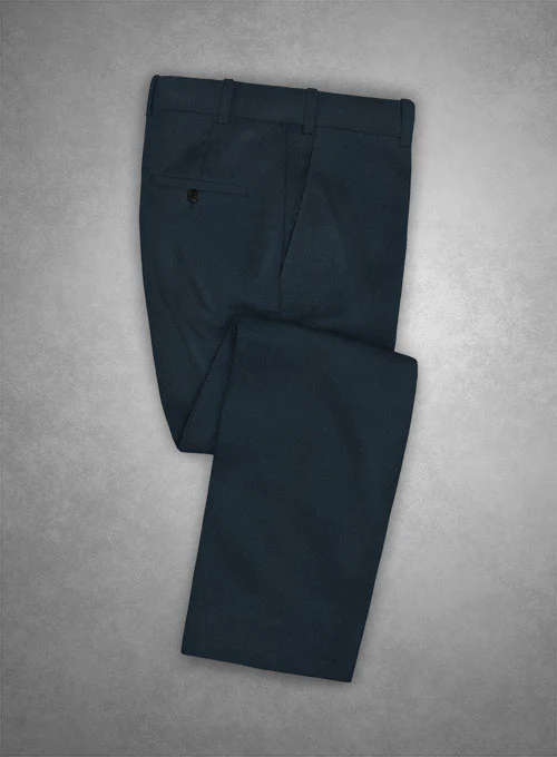 Caccioppoli Cotton Cashmere Astro Navy Suit - Image 4