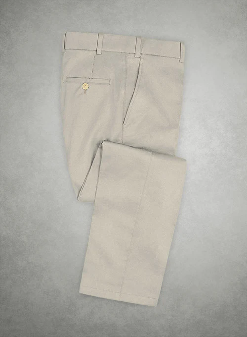 Caccioppoli Cotton Cashmere Beige Suit - Image 3
