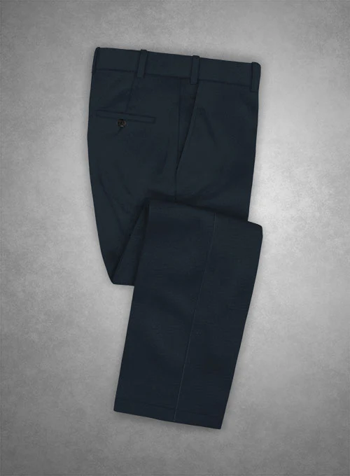 Caccioppoli Cotton Gabardine Dark Blue Suit - Image 4