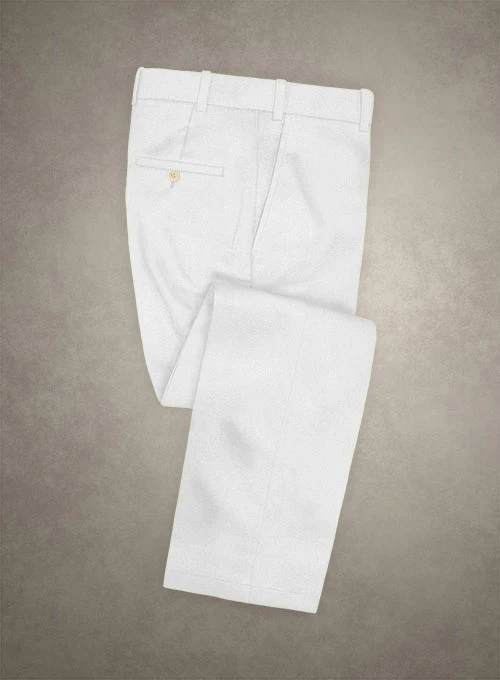 Caccioppoli Cotton Gabardine White Suit - Image 4