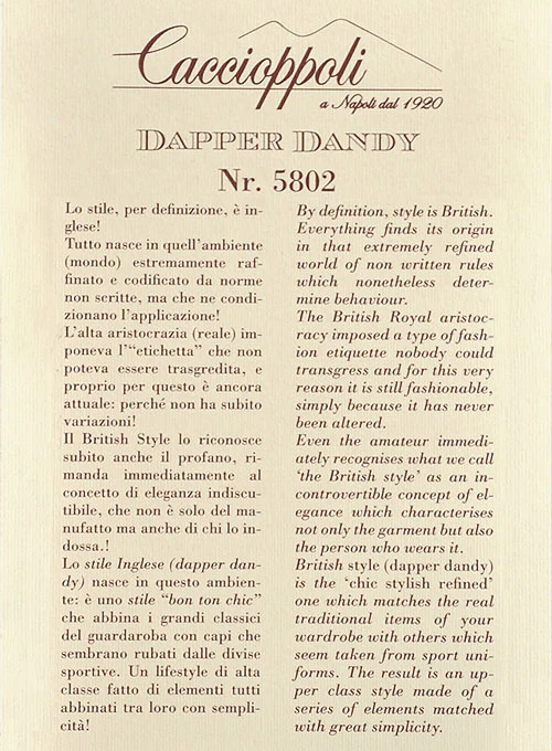 Caccioppoli Dapper Dandy Apelli Bottle Blue Wool Suit - Image 6