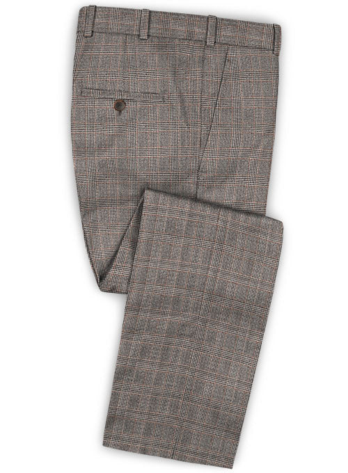Caccioppoli Dapper Dandy Aronio Gray Wool Suit - Image 4