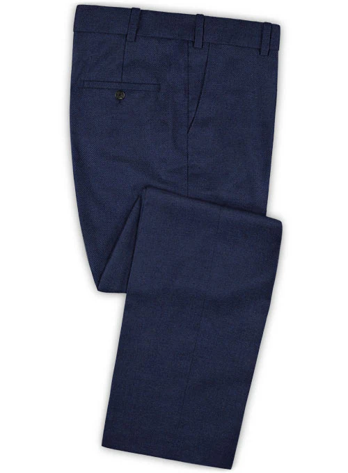 Caccioppoli Dapper Dandy Attoro Blue Wool Suit - Image 4