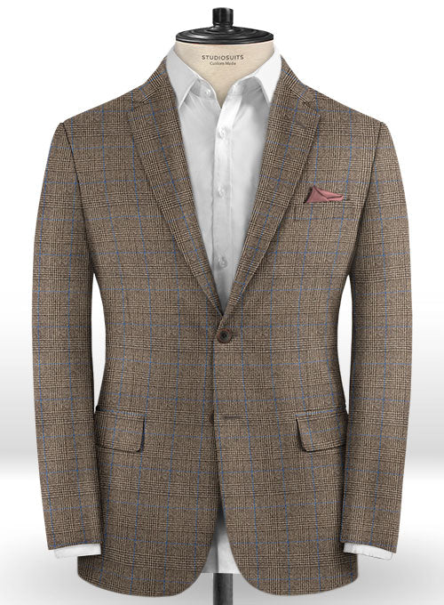 Caccioppoli Dapper Dandy Dicanno Brown Wool Suit - Image 3