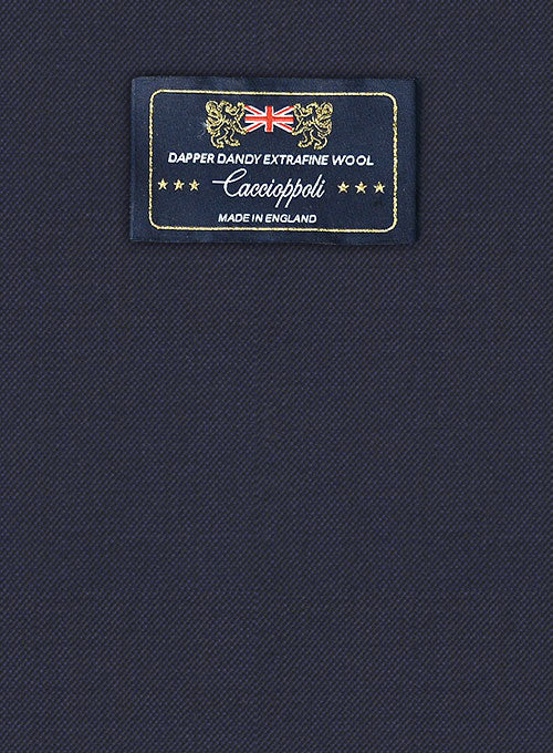 Caccioppoli Dapper Dandy Duffon Blue Wool Suit - Image 2