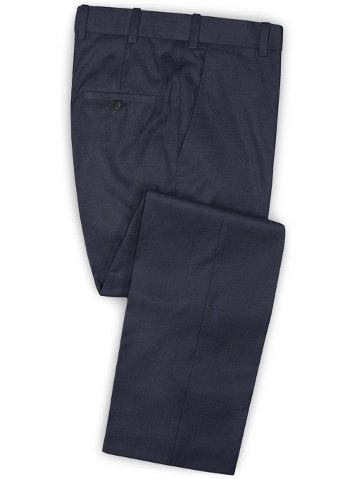 Caccioppoli Dapper Dandy Duffon Blue Wool Suit - Image 4