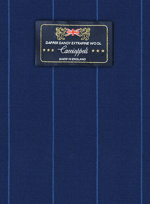 Caccioppoli Dapper Dandy Havssi Blue Wool Suit - Image 2
