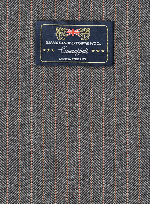 Caccioppoli Dapper Dandy Ichini Club Blue Wool Jacket - Image 2