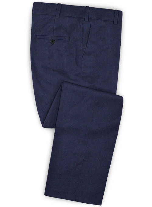 Caccioppoli Dapper Dandy Midico Royal Blue Wool Suit - Image 4