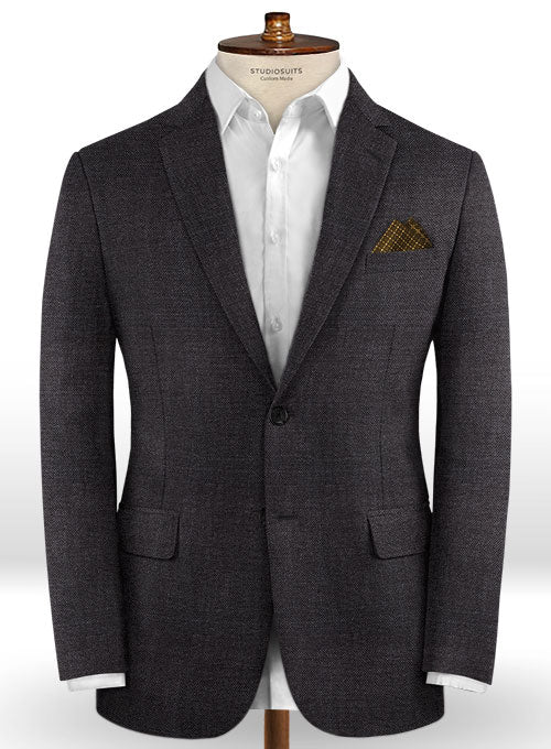 Caccioppoli Dapper Dandy Odreva Slate Blue Wool Suit - Image 3