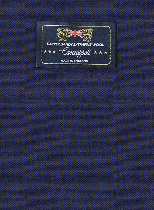 Caccioppoli Dapper Dandy Olierr Blue Wool Pants - Image 2