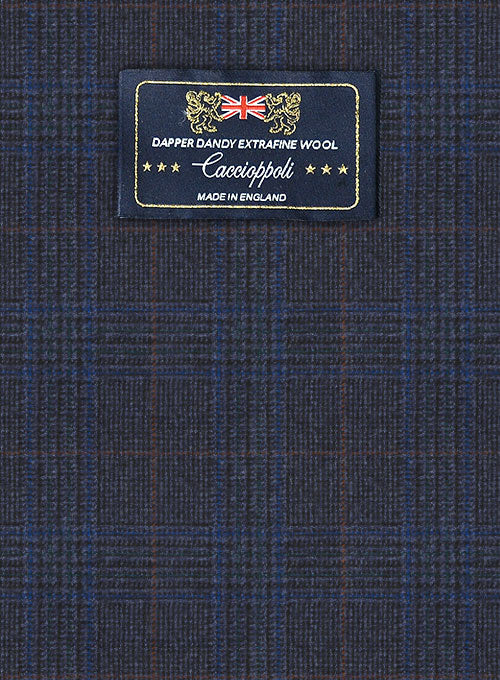 Caccioppoli Dapper Dandy Orneya Cobalt Blue Wool Suit - Image 2