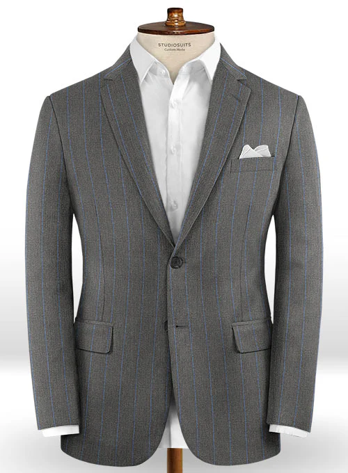 Caccioppoli Dapper Dandy Tarazo Gray Wool Suit - Image 3