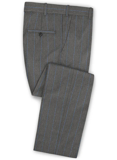 Caccioppoli Dapper Dandy Tarazo Gray Wool Suit - Image 4