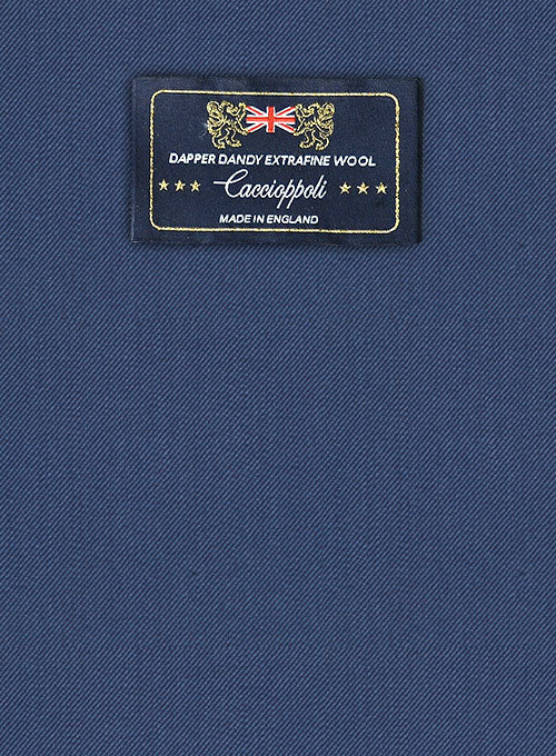 Caccioppoli Dapper Dandy Tavino Persian Blue Wool Jacket - Image 2