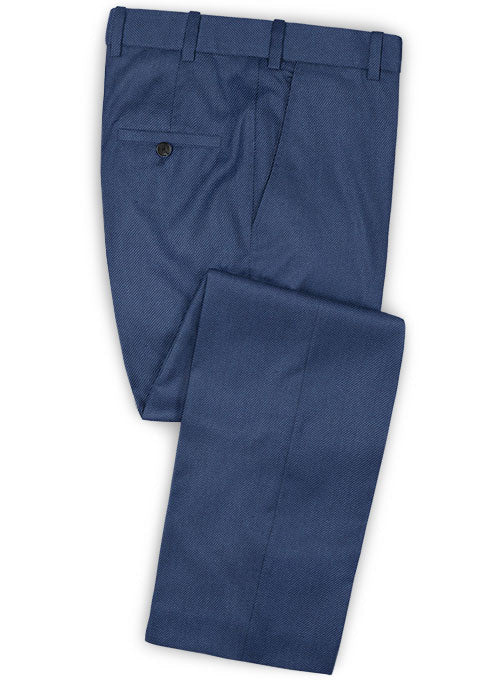Caccioppoli Dapper Dandy Tavino Persian Blue Wool Suit - Image 4