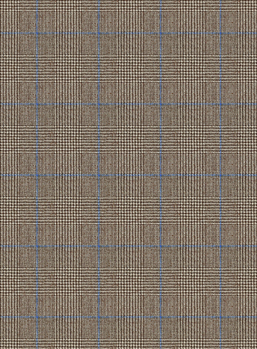 Caccioppoli Erlo Brown Wool Pants - Image 3
