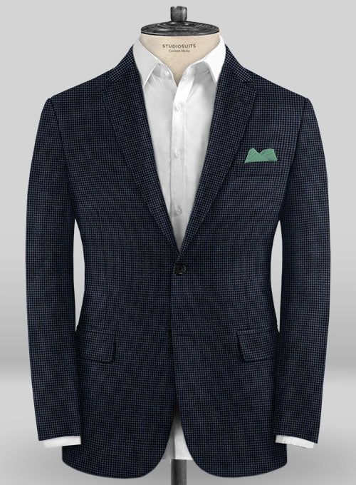 Caccioppoli Fresco Wool Blue Dimati Suit - Image 3