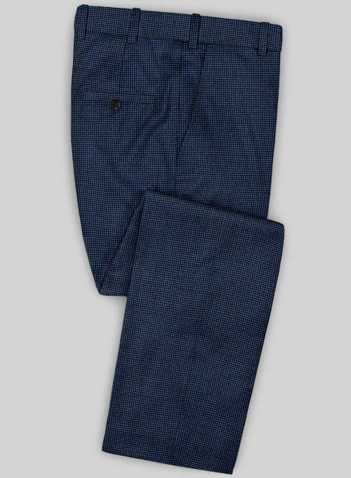 Caccioppoli Fresco Wool Blue Feorra Suit - Image 4