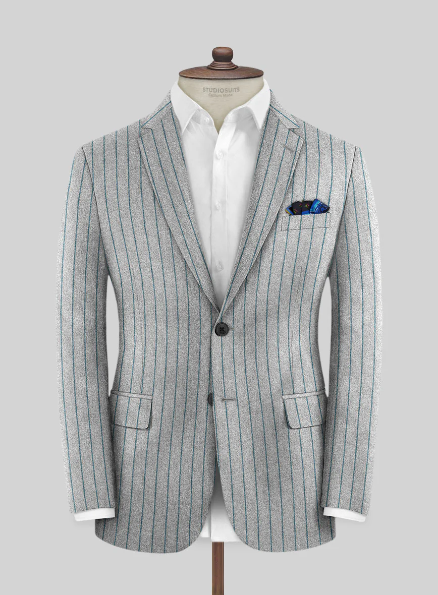 Caccioppoli Jimena Gray Wool Suit - Image 3