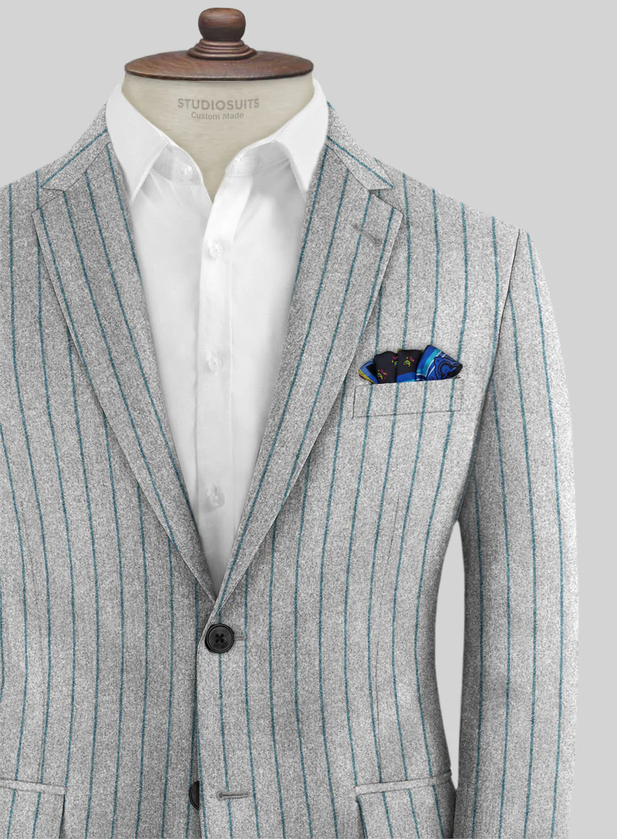 Caccioppoli Jimena Gray Wool Suit - Image 4