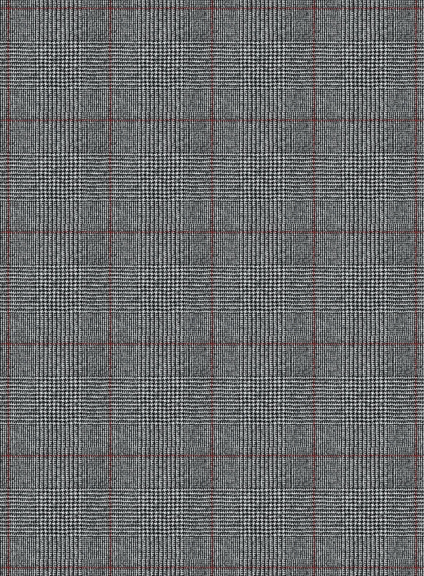 Caccioppoli Milaci Glen Gray Wool Suit - Image 7