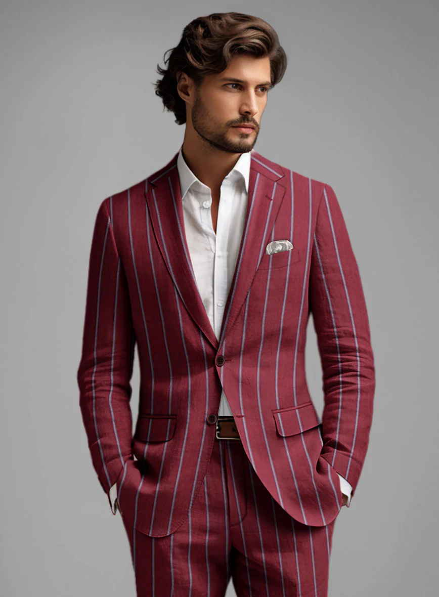 Caccioppoli Moncal Linen Jacket - Image 2