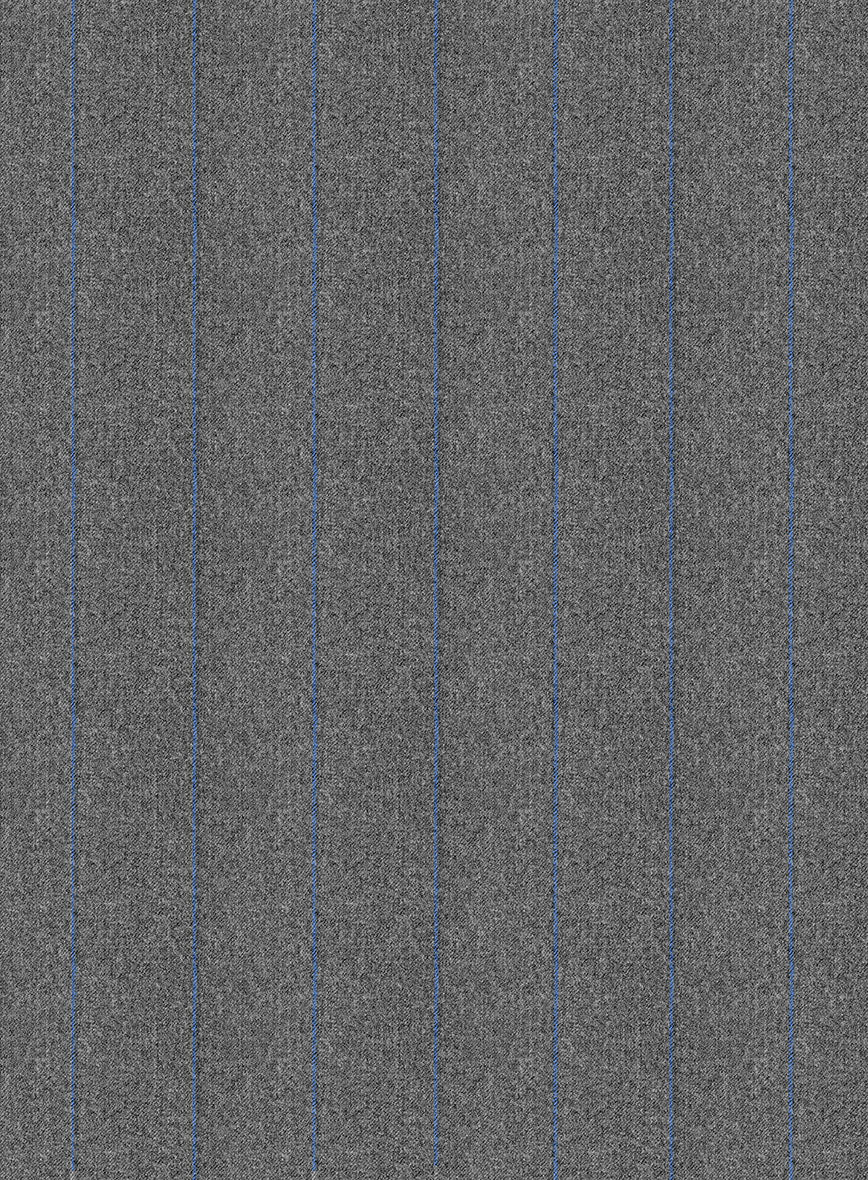 Caccioppoli Nevro Gray Wool Pants - Image 3