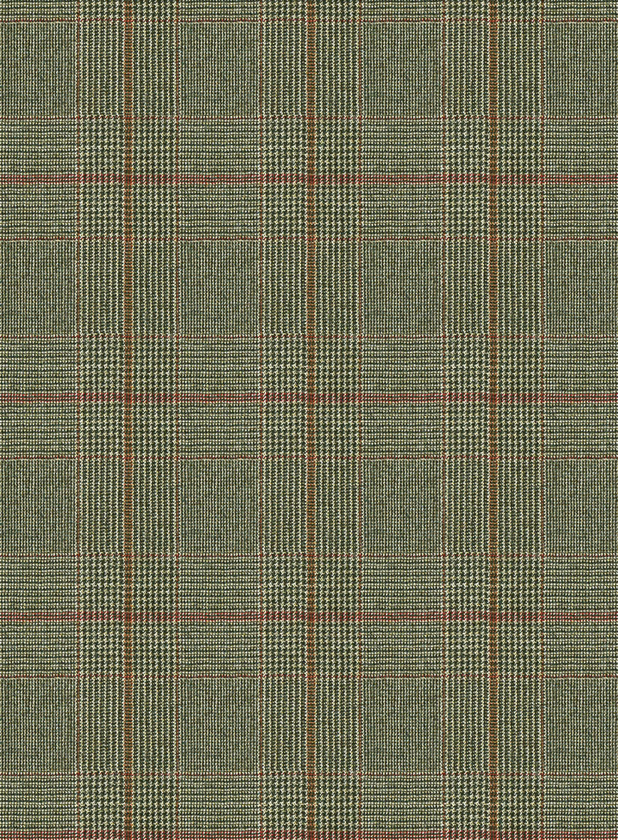 Caccioppoli Omari Glen Green Wool Pants - Image 4