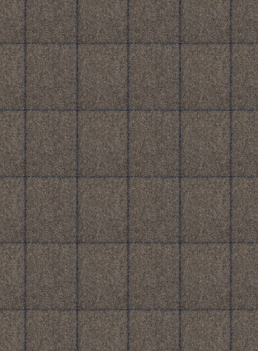 Caccioppoli Orenzo Brown Wool Suit - Image 7