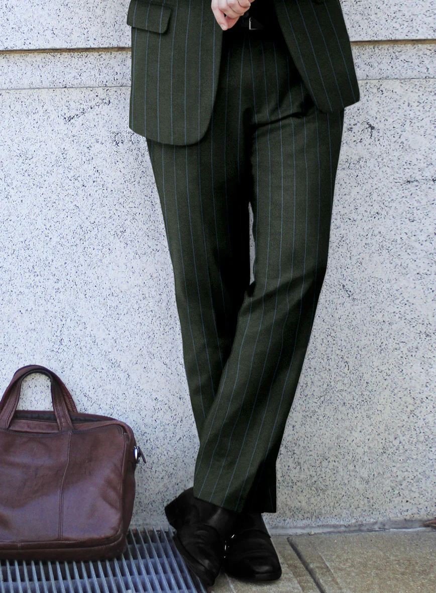 Caccioppoli Orgi Green Wool Suit - Image 4