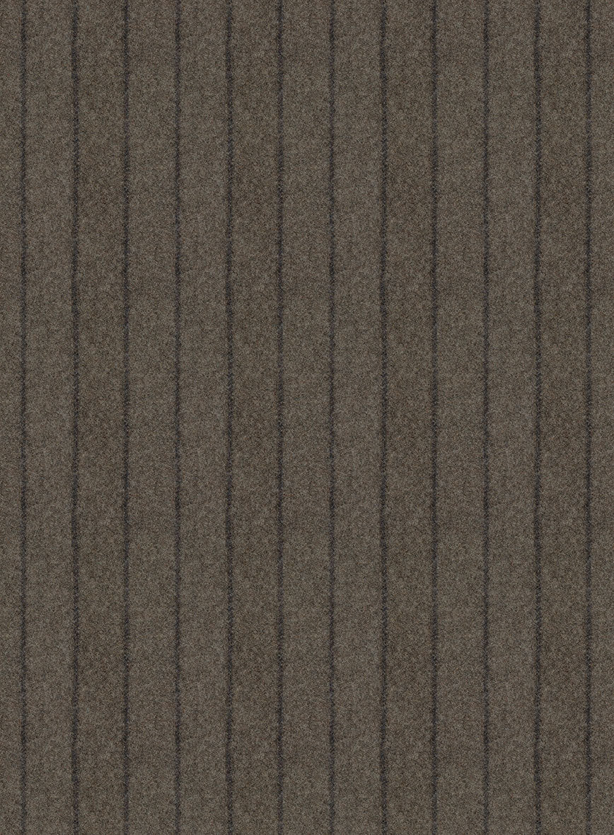 Caccioppoli Posa Dark Brown Wool Jacket - Image 3