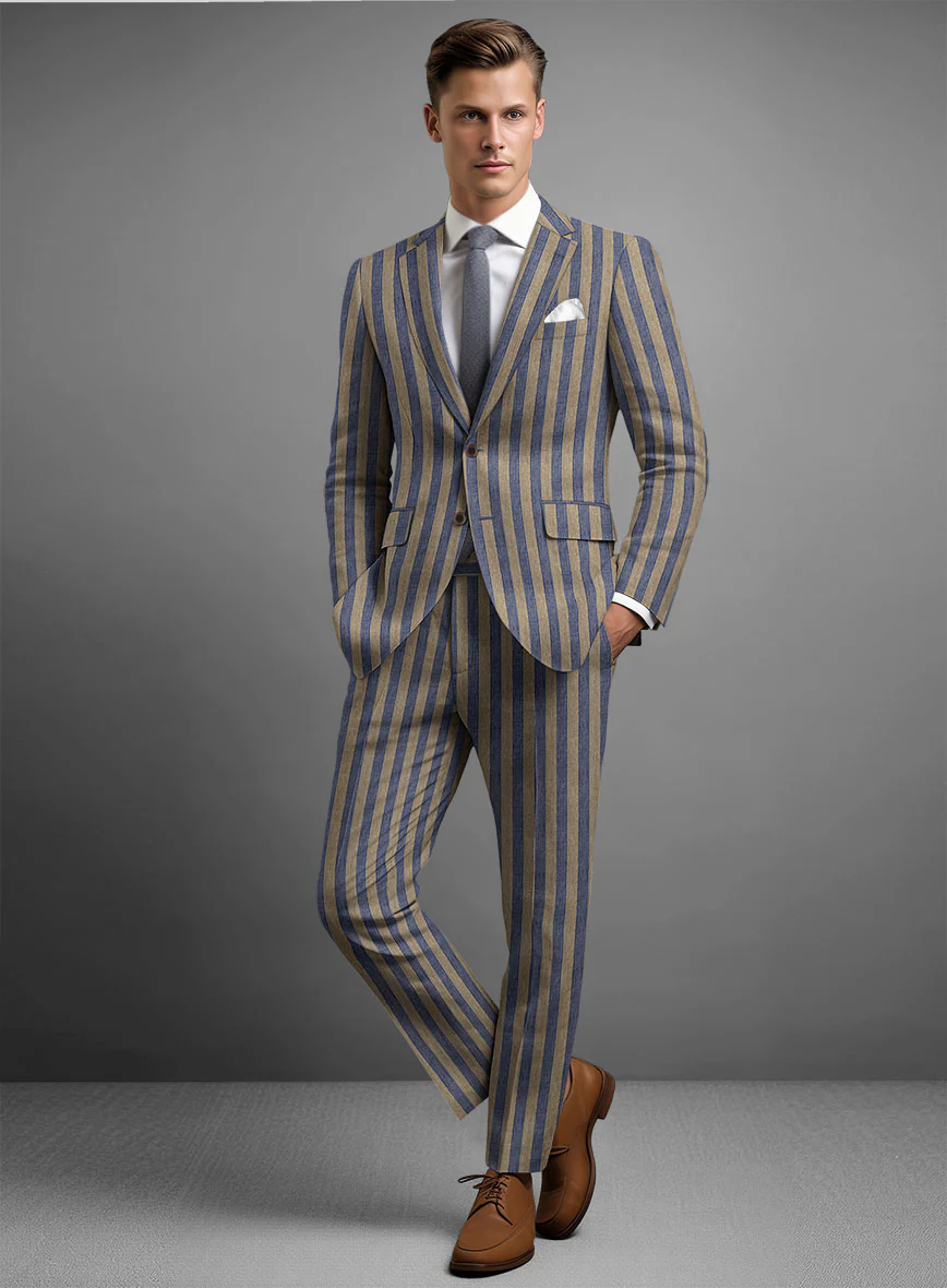 Caccioppoli Roler Linen Suit - Image 2