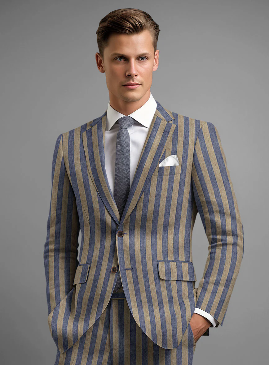 Caccioppoli Roler Linen Suit - Image 4