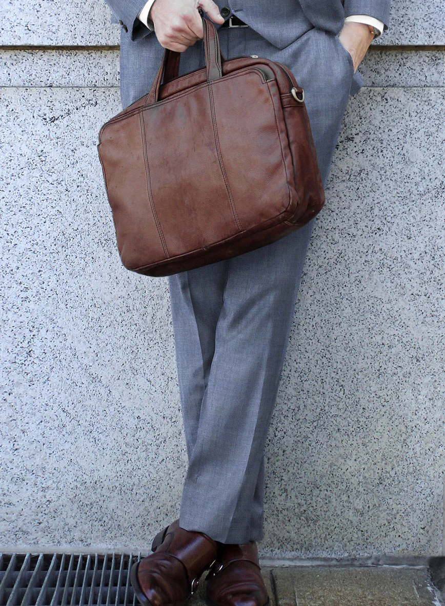 Caccioppoli Sun Dream Ange Blue Wool Silk Pants - Image 2