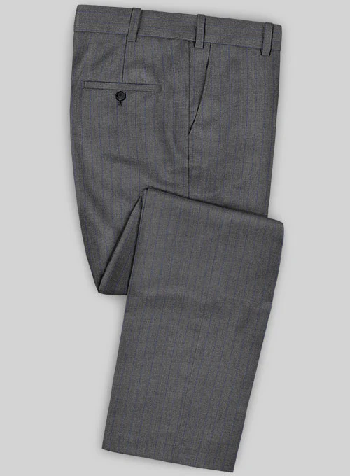 Caccioppoli Sun Dream Cisko Gray Wool Silk Suit - Image 4