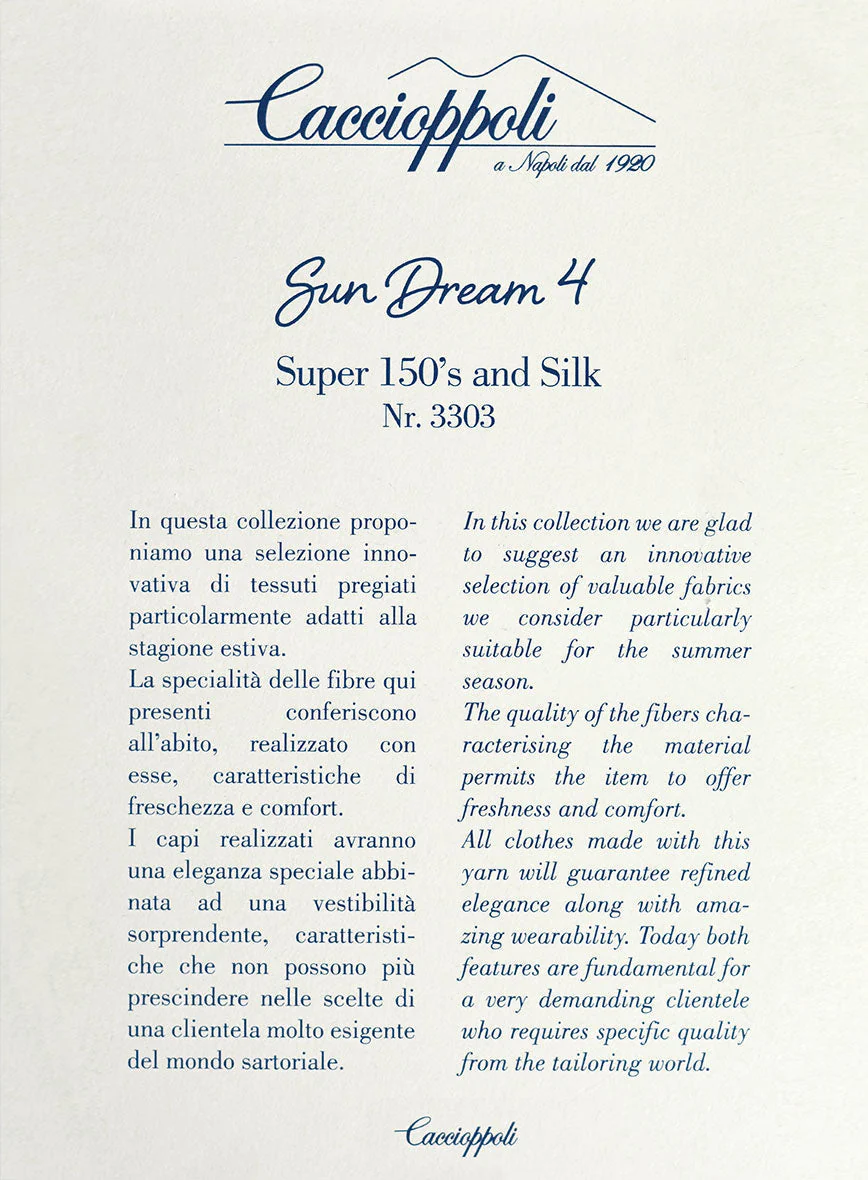 Caccioppoli Sun Dream Emasie Muted Beige Wool Jacket - Image 4