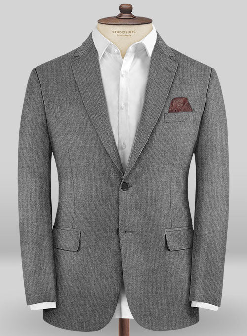 Caccioppoli Sun Dream Fenti Gray Wool Silk Suit - Image 3