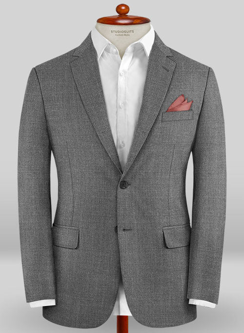 Caccioppoli Sun Dream Gray Wool Silk Suit - Image 3